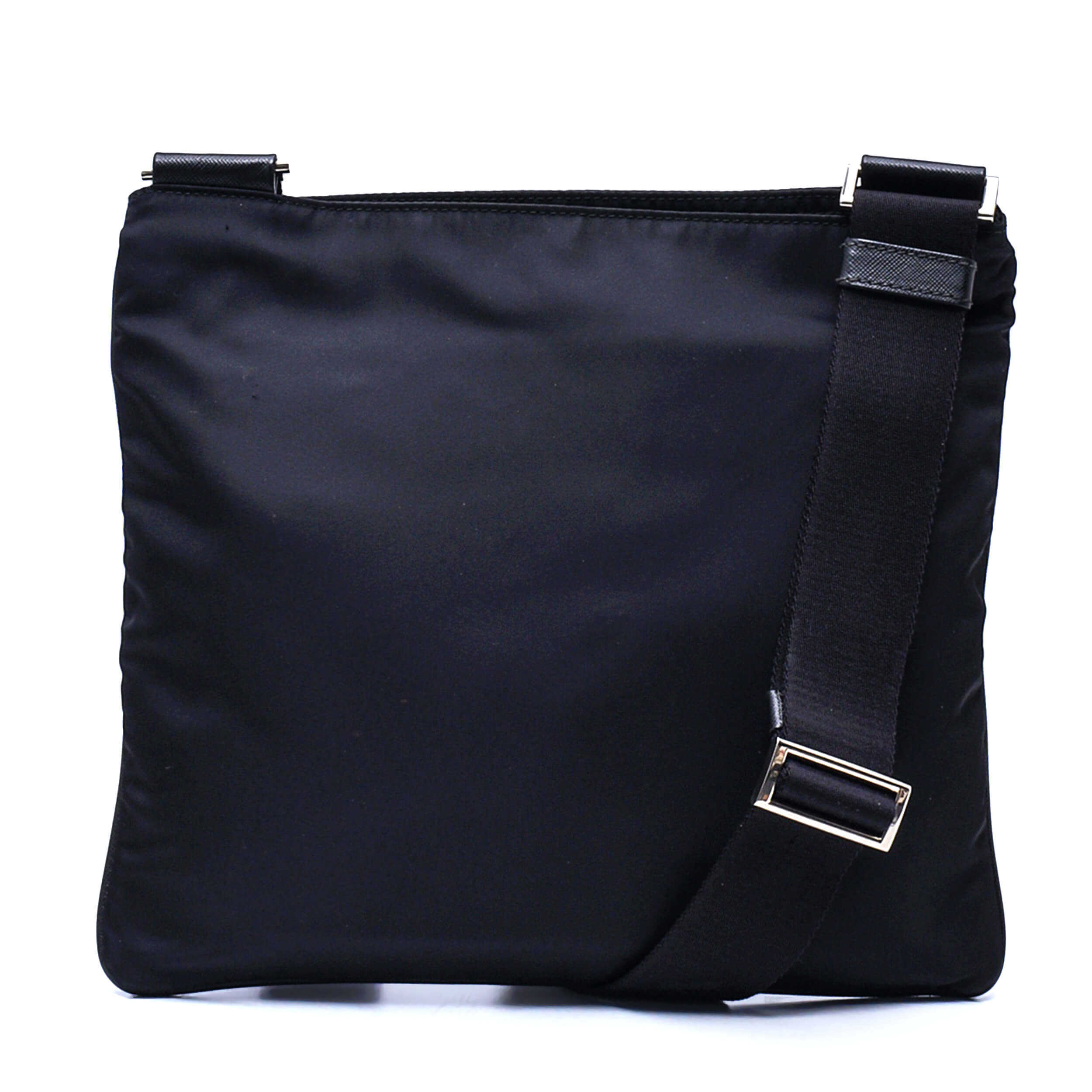 Prada - Black ReNylon Messenger Bag 